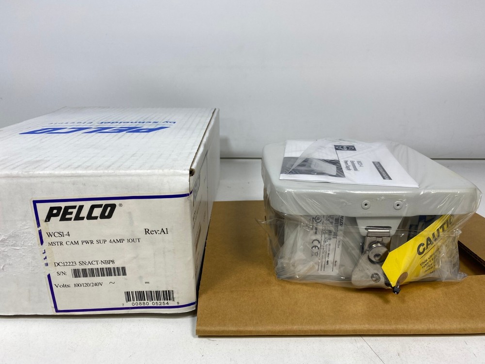 Pelco WCS1-4 Master Camera Power Supply (Open Box)