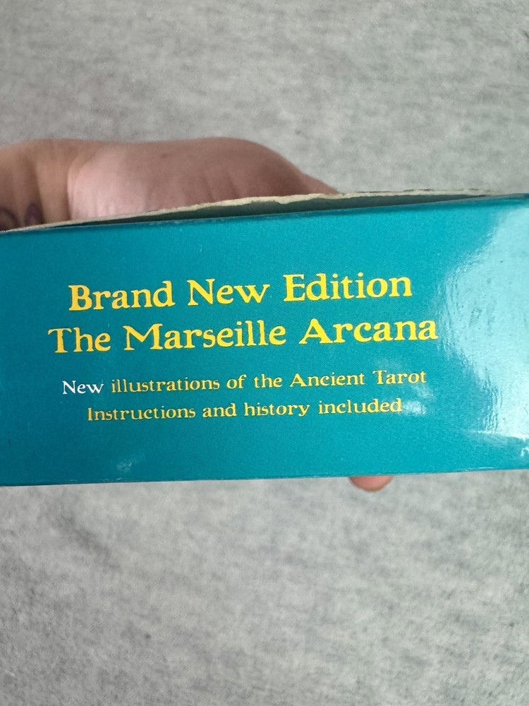 tarot marseille arcana complete deck flame tree tarot cards set