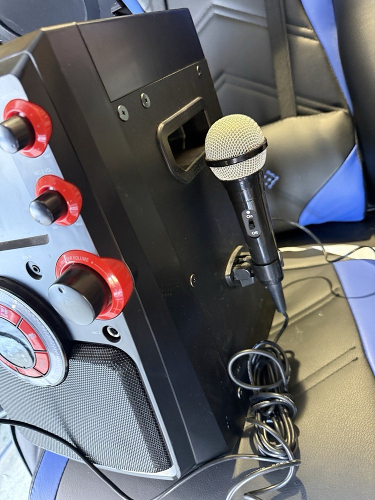 iLIVE IJMB587B Bluetooth Karaoke Party Machine