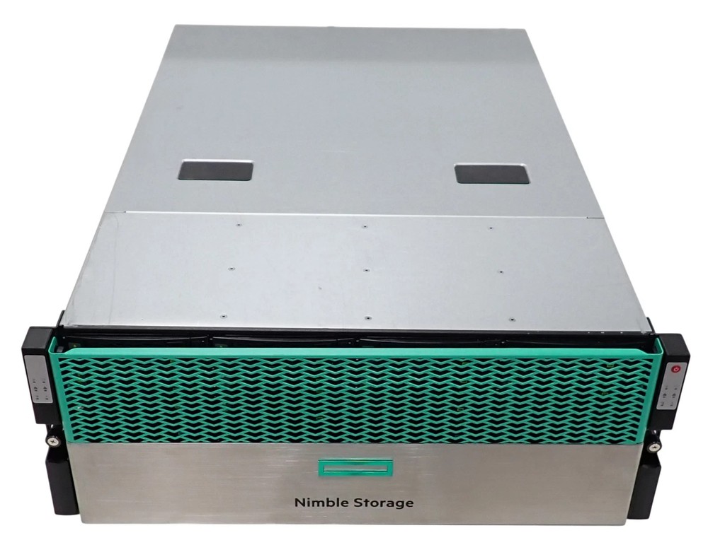 HPE Nimble Storage AF1000 All Flash Array 34.56TB SSD Storage 2x 10G Controller