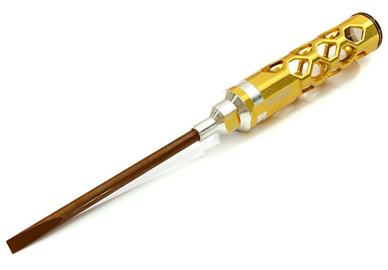 Precision-Crafted Precision Tool Flat Head Driver with 5.8x120mm Shank