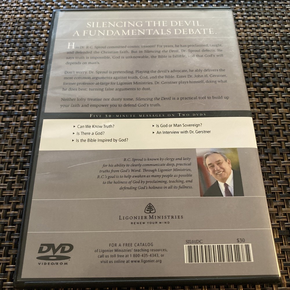 Silencing The Devil- A Fundamentsls Debate- Gerstner +Sproul DVDS