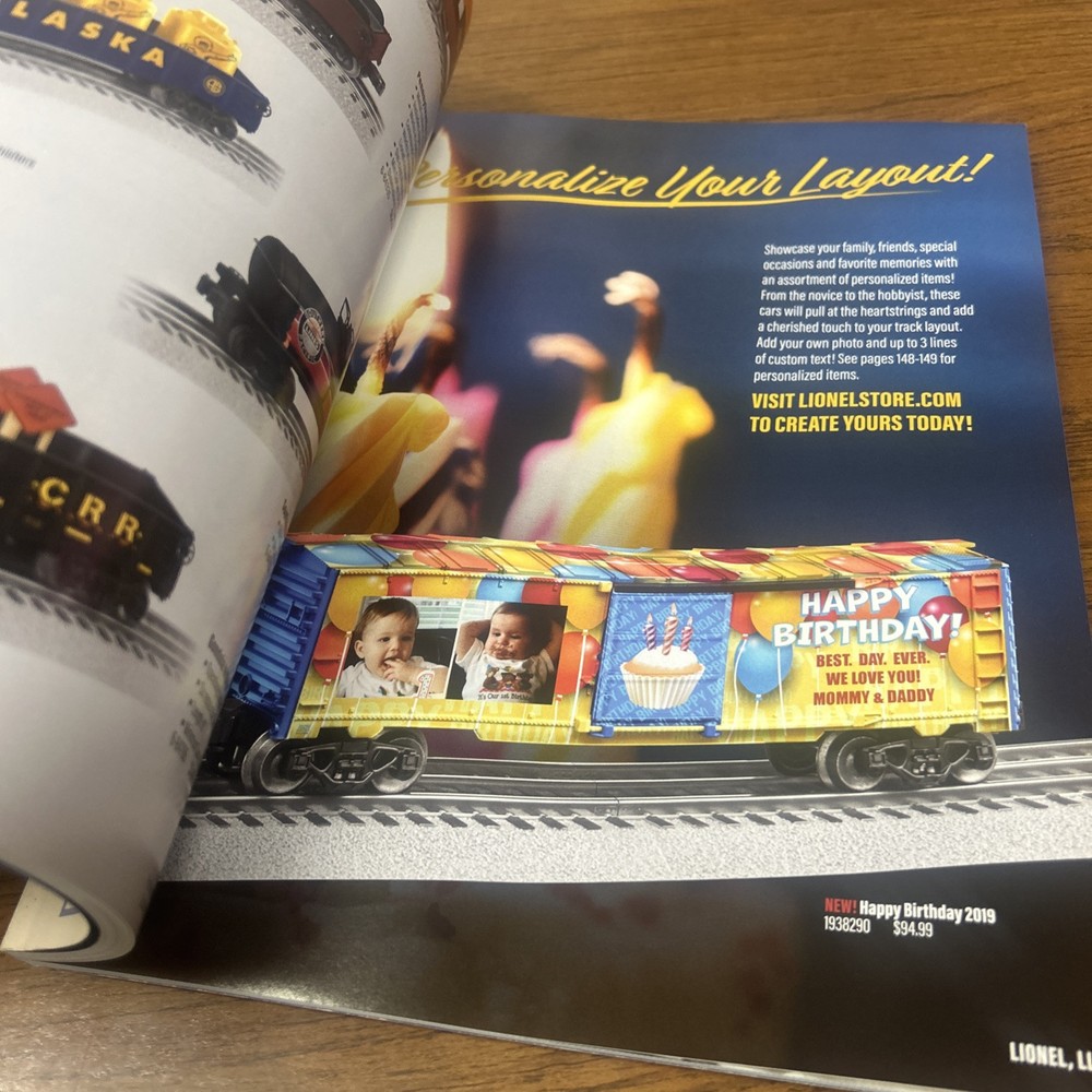 2019 Lionel Trains Catalog