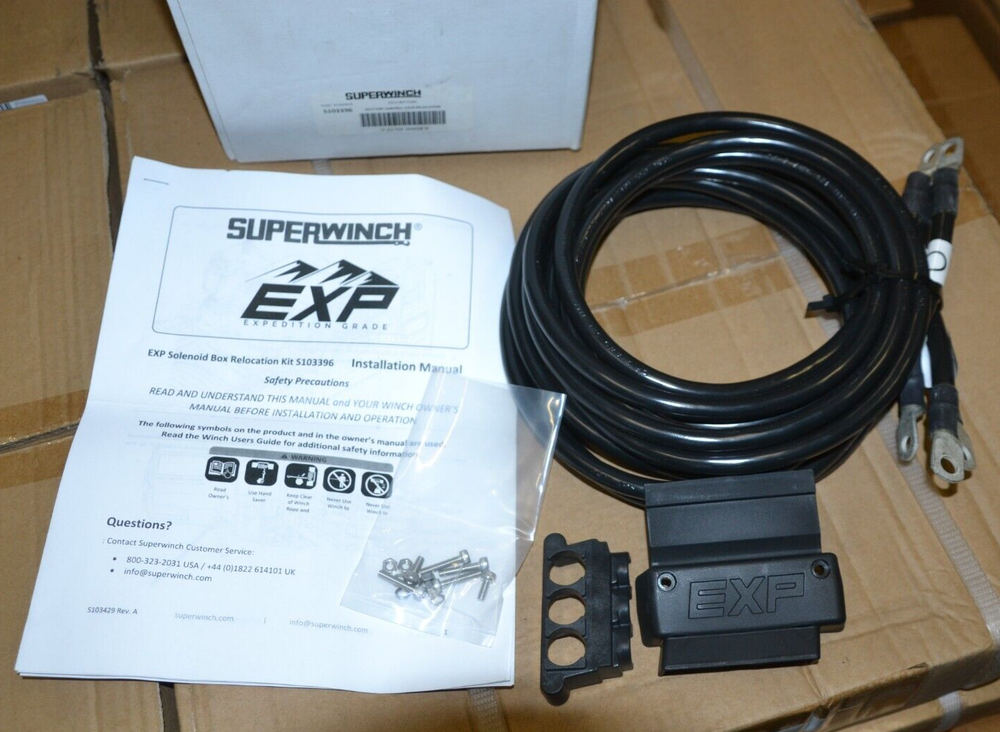 Genuine Superwinch Expedition Control Pack Relocation Kit S103396