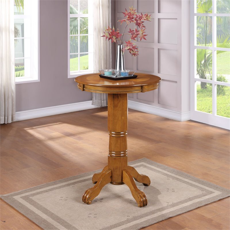 Boraam Florence Pub Table in Oak