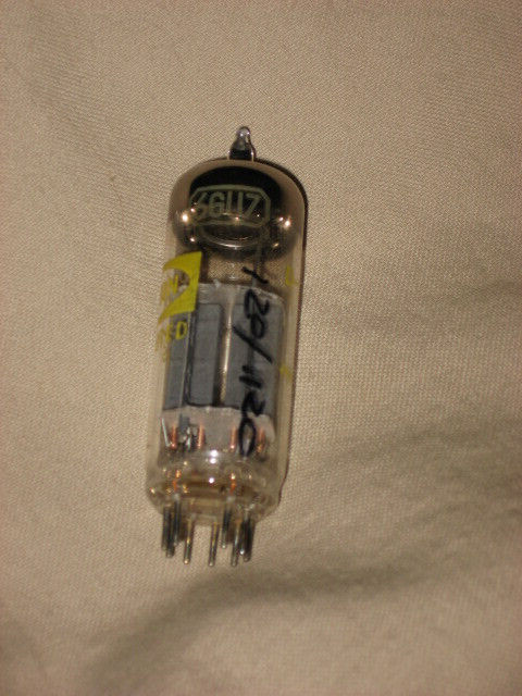 6GU7 Dual Triode Tube, tested