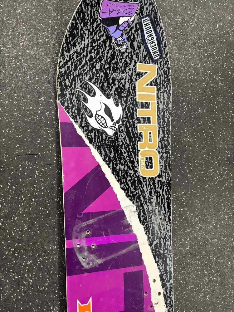 Nitro Pyro Old School Carving Snowboard, 161cm