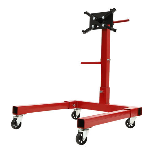 New 2000 LBS Folding Engine Stand Vehicle Engine Block Stand 360 Degree Head