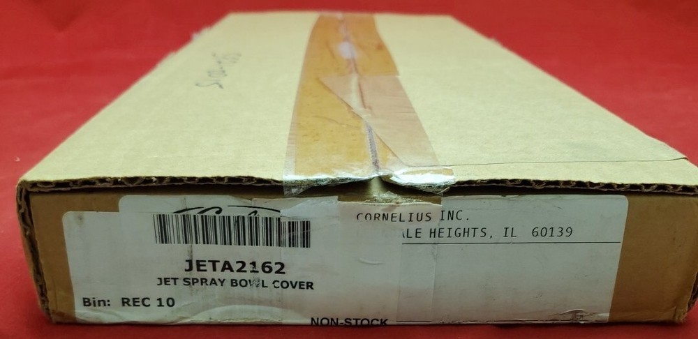 Jet Spray Cornelius Rectangular 3 Gallon Bowl COVER PN: A2162