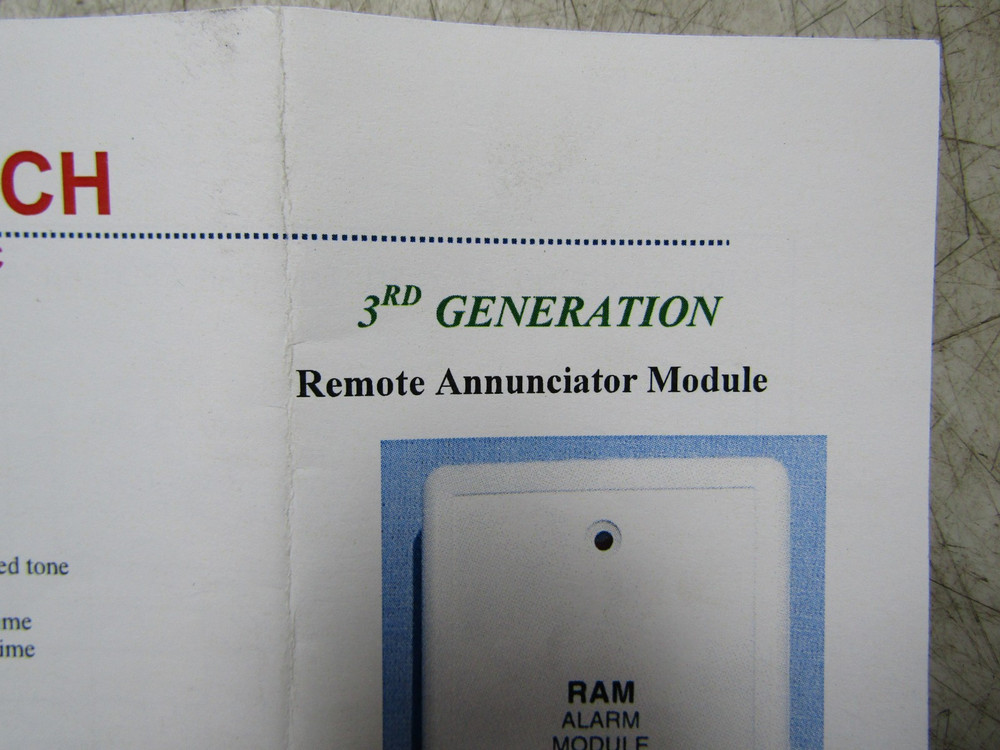 💥KENTECH CONTROLS 3RD GEN REMOTE ANNUNCIATOR MODULE 24 VAC/DC