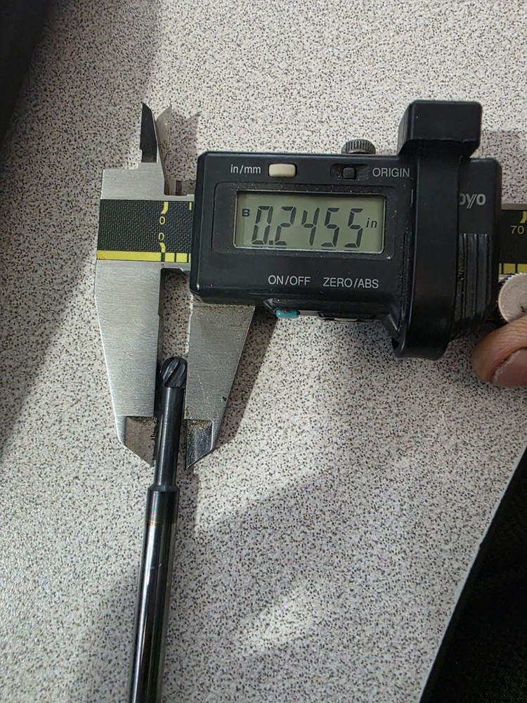 Ostrem Tool .245 Undercutting Endmill