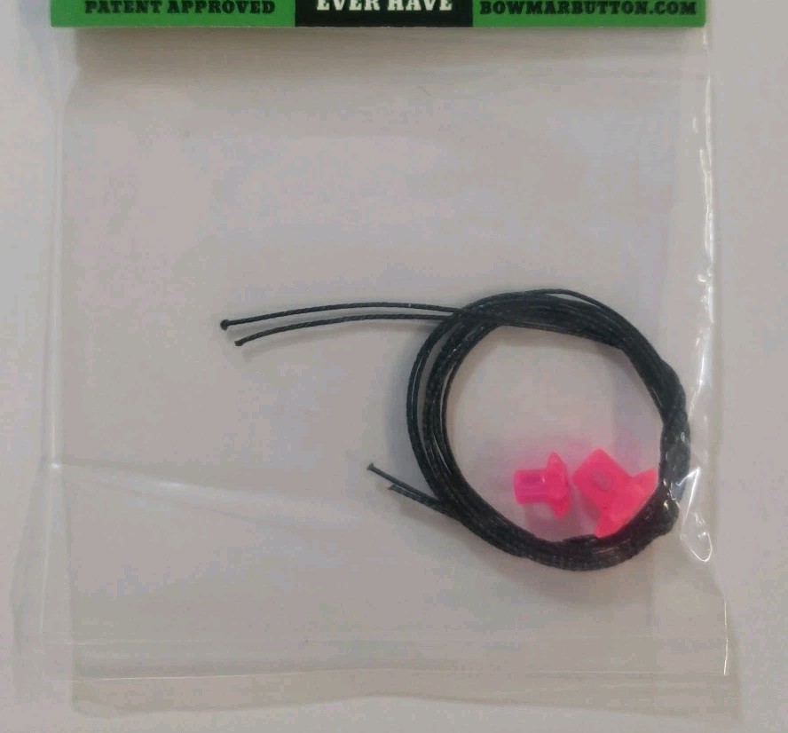 Bowmar Archery Nose Button 2 Piece Pink