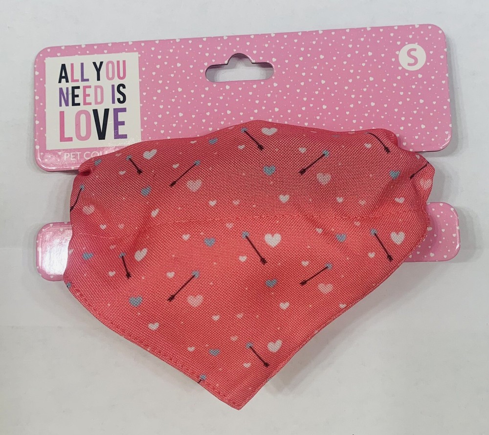 Pet Pink Bandana Collar Size S