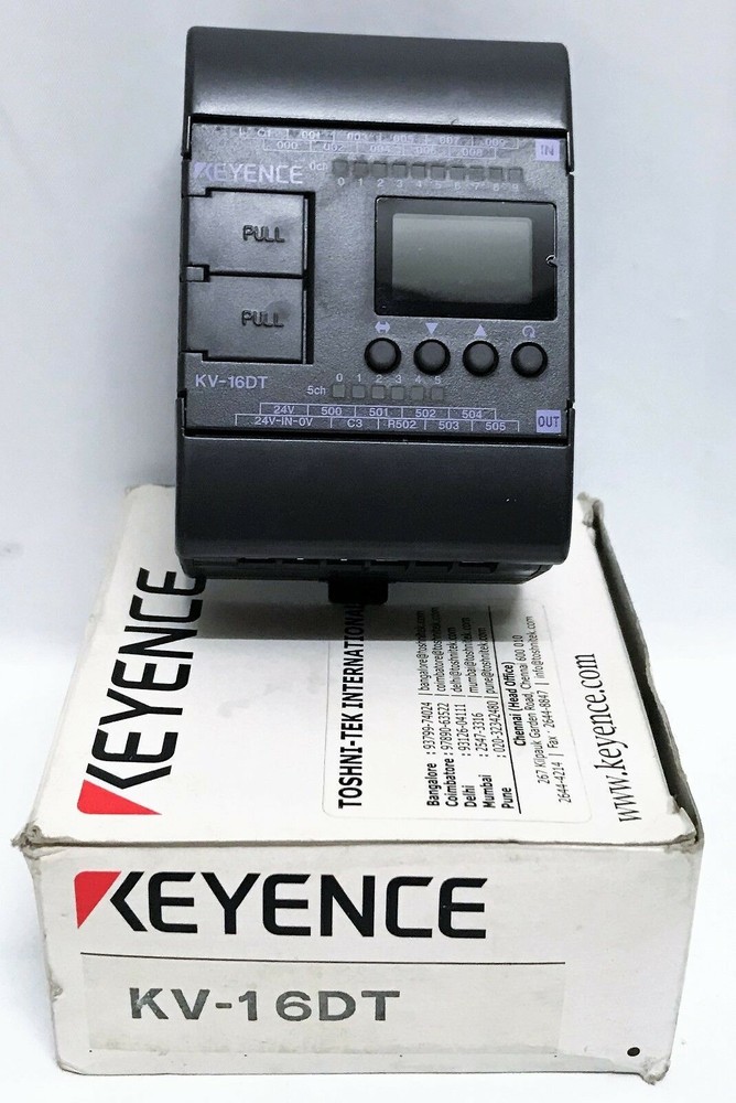 1pcs KEYENCE KV-16DT PLC Programmable Controller New ##Br