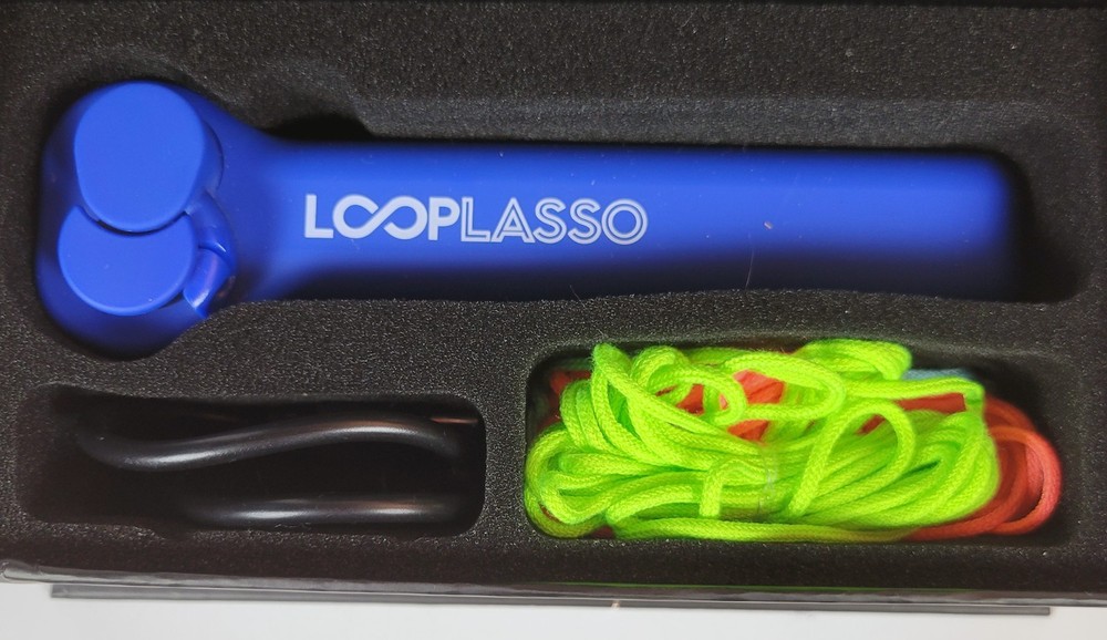 LOOPLASSO Loop Lasso ~ Physics Toy Glow Strings NASA Engineer Novelty