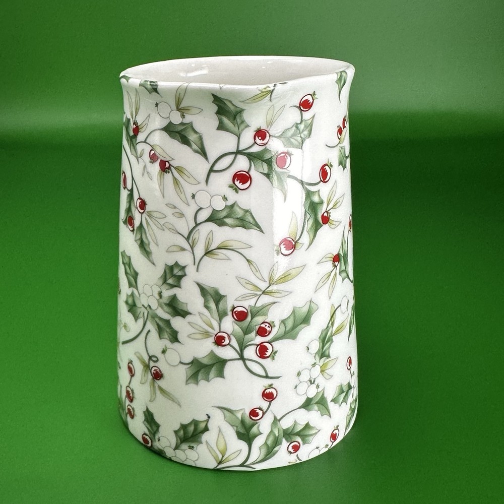 Reflections Fine Bone China Winterberry Pitcher small Gorgeous Pattern