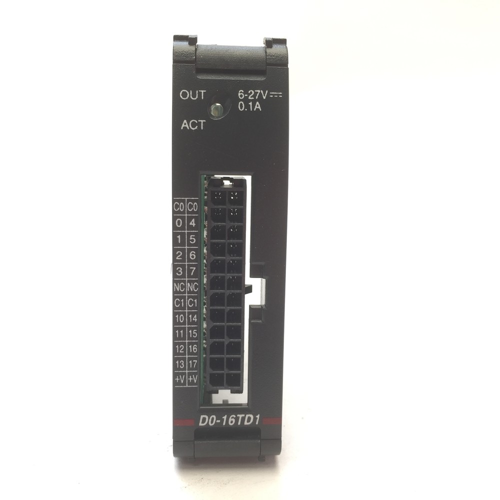 Automation Direct D0-16TD1 DirectLogic Discrete Output Module, 16-Point, 24VDC
