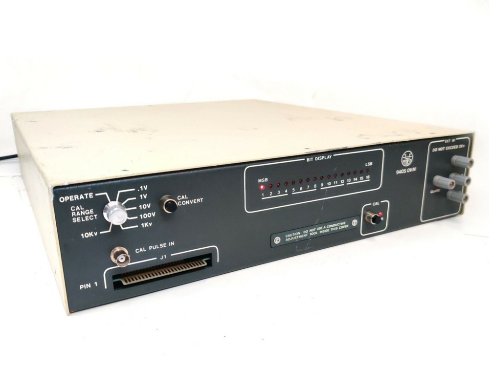 FetTest 9405 DVM field effect transistor Testing Device 1-10 kV Cal