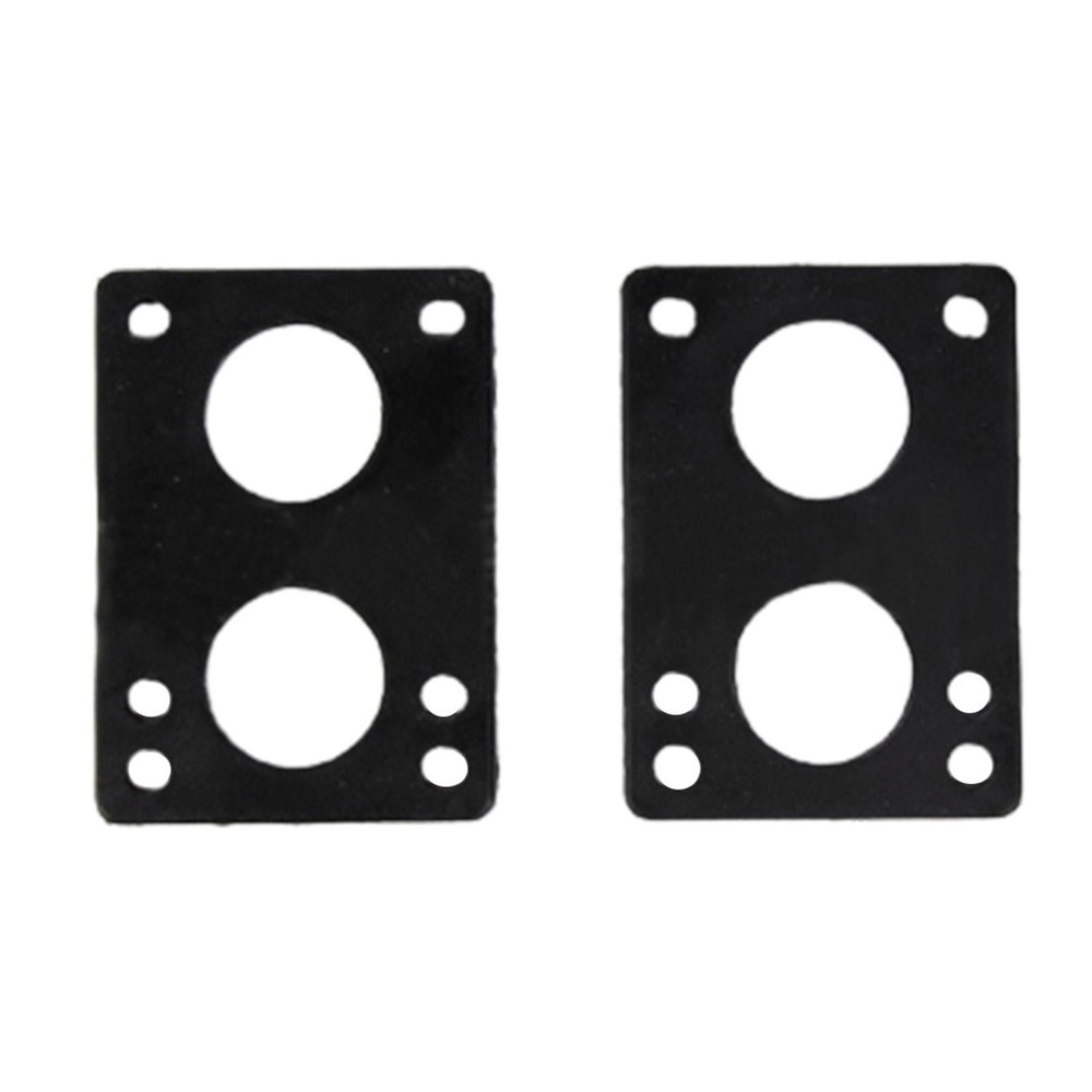 2 Pieces 6 mm Skateboard Riser Shock Pads Soft Longboard