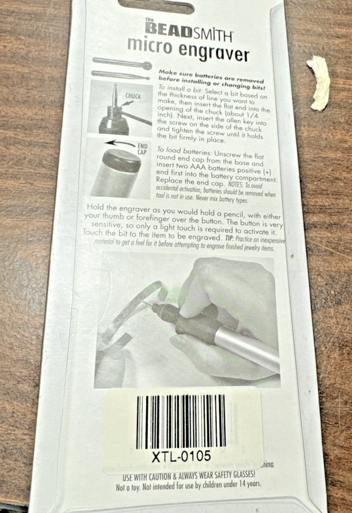 The Bead Smith Micro Engraver (MCR01) NEW SEALED