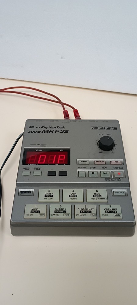 ZOOM drum machine micro rhythm trk MRT-3B sequencer beat loop midi stereo Works
