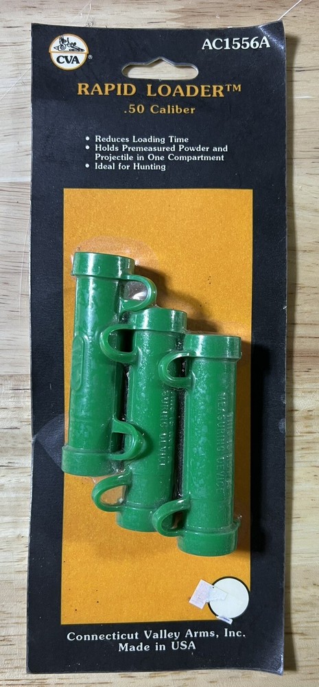 CVA Rapid Reloader .50 Caliber Pack Of 3 NOS