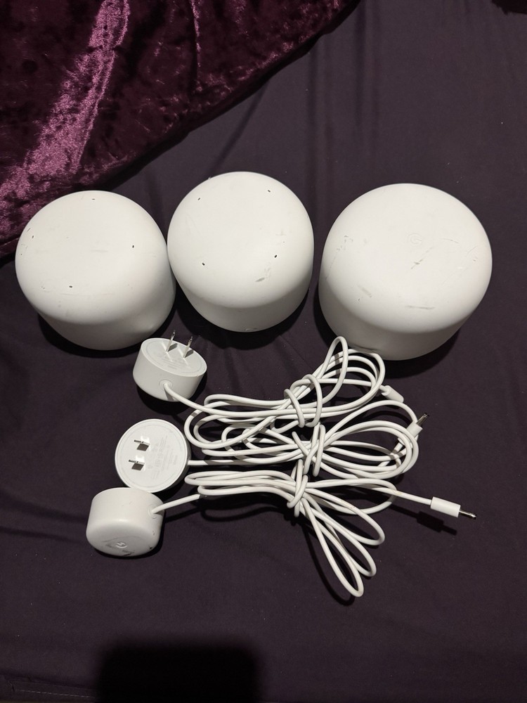 Google Nest WiFi Mesh System – Router H2D + 2 Points H2E – AC2200