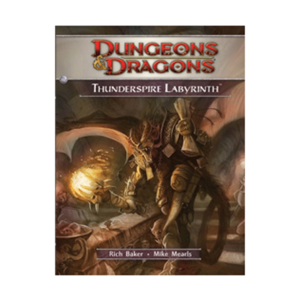 WotC D&D 4e Heroic Tier Trilogy #2 - Thunderspire Labyrinth VG+