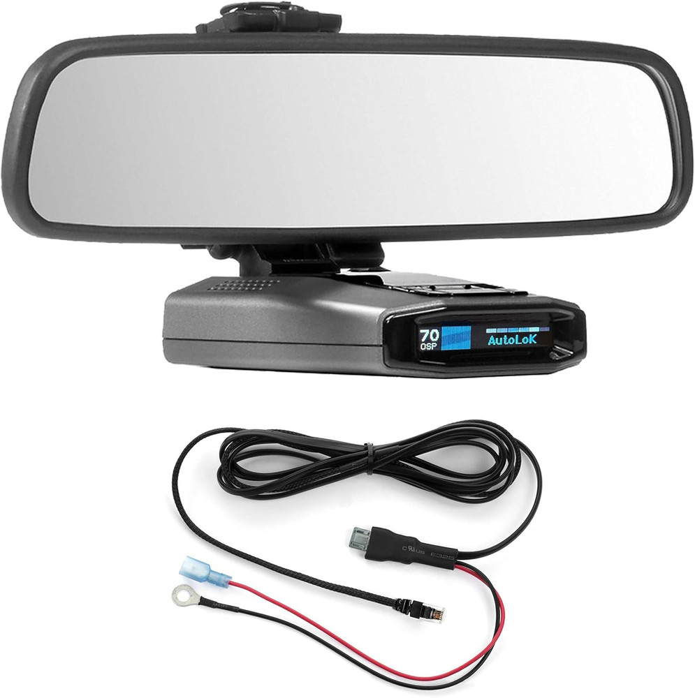 Mirror Mount + Direct Wire for Escort Radar Detectors - Max 360C Maxcam Max3 (40