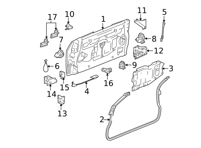 Genuine GM Cable 15135233