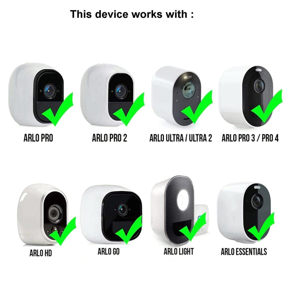 3* Security Wall Holder Mount Set For Arlo/For Arlo Pro1/2 Camera Smart Home