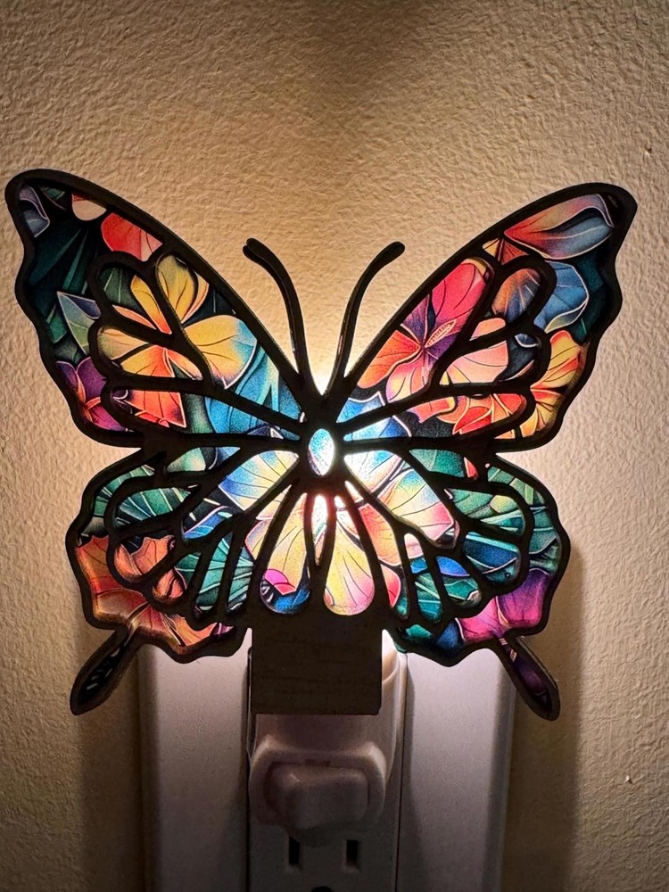Butterfly nightlight, new made as ordered