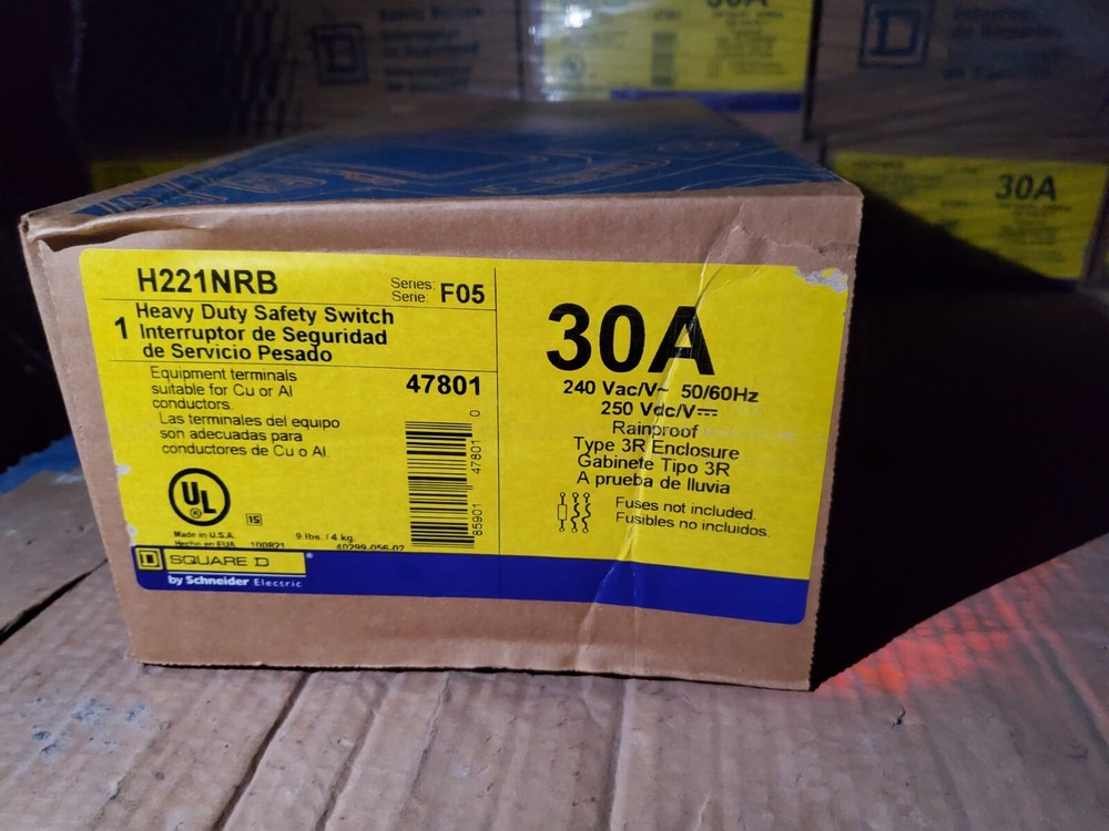 Square D - H221NRB - 30A Disconnect [4each]