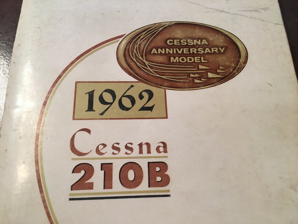 1962 Cessna 210B Owner's Manual