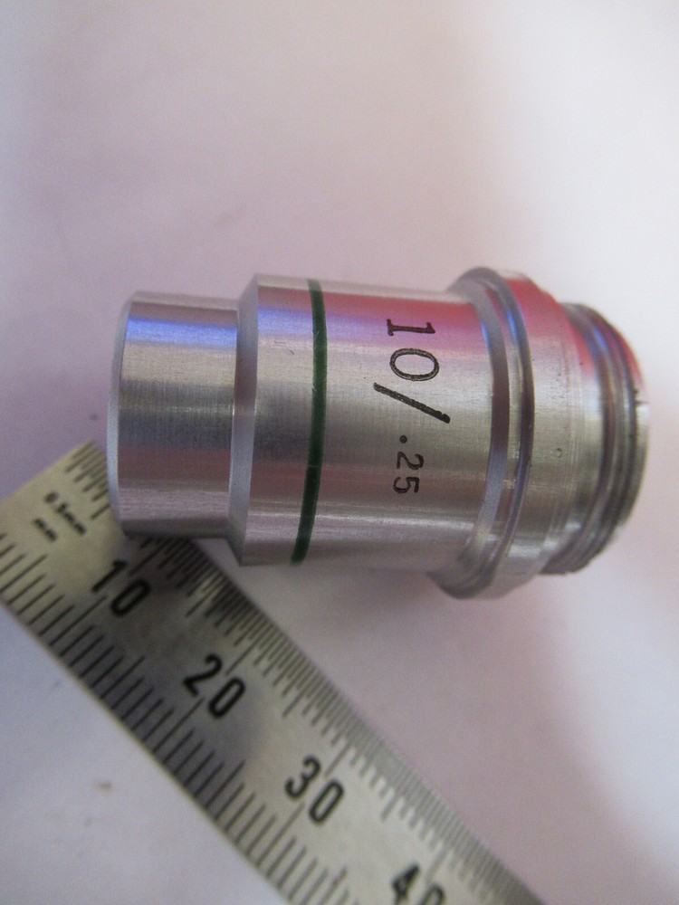 AMERICAN OPTICS AO OBJECTIVE 10X OPTICS MICROSCOPE PART AS PICTURED S9-A-14