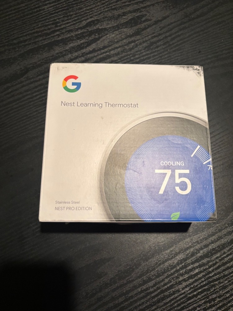 Nest 3rd GEN Learning Thermostat (with box)