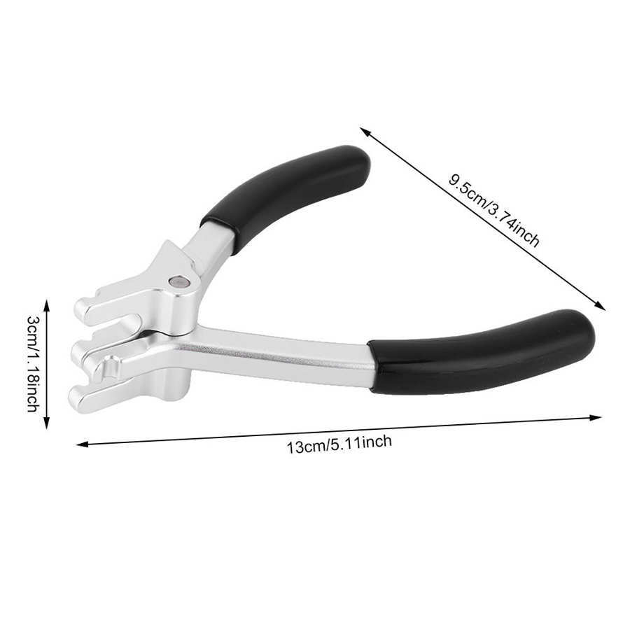 Archery CompoundBow D Loop Pliers Bowstring D Ring Install Tool Archer Accessory