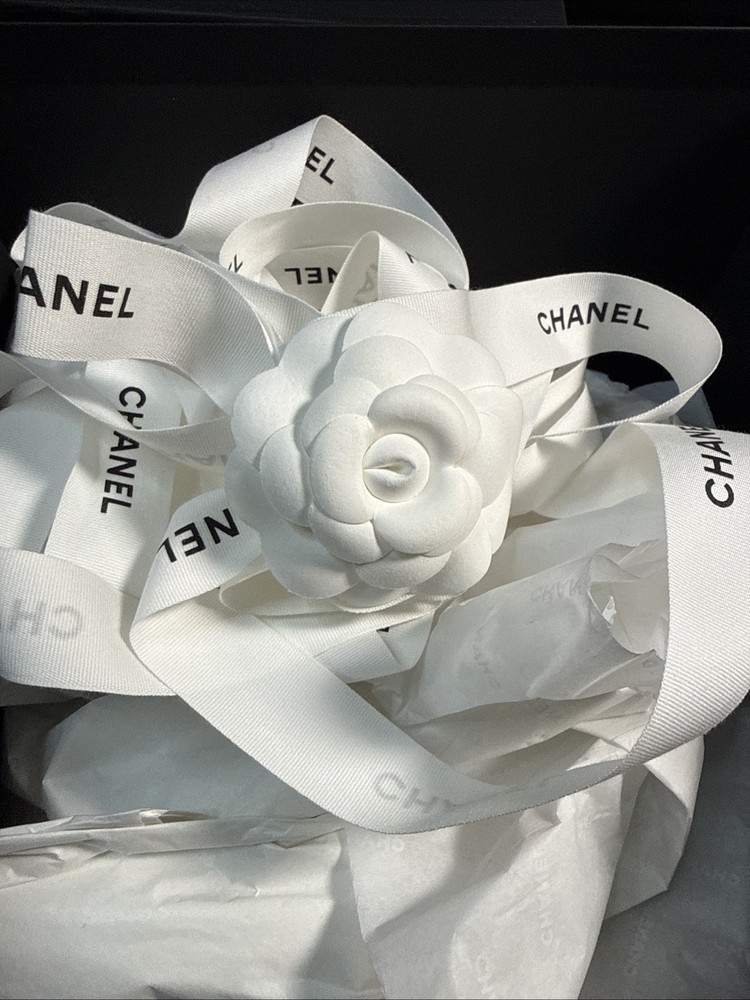 AUTHENTIC SIGNED CHANEL BLACK BOX (1455)
