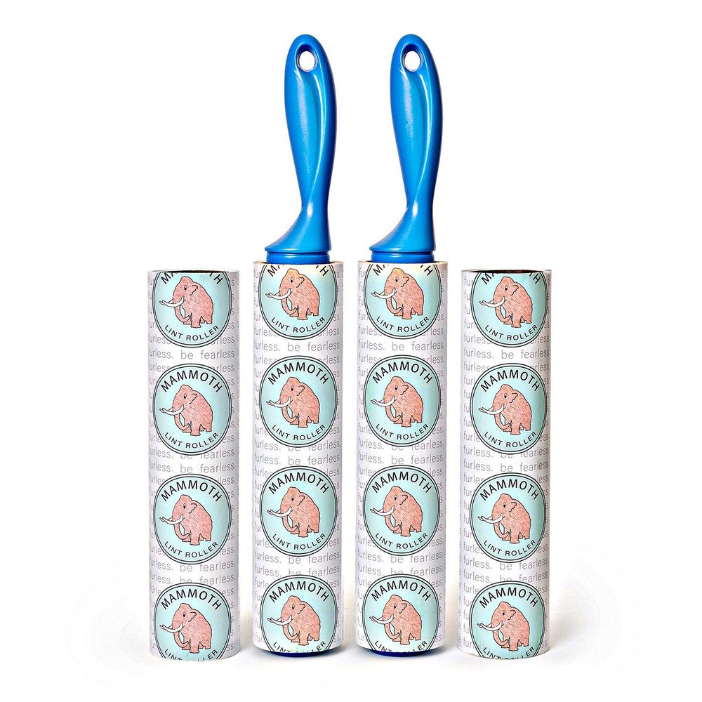 -Extra Large Lint Roller, 2 Rollers and 2 Refills, 90 Sheets per Roll, Perfec...