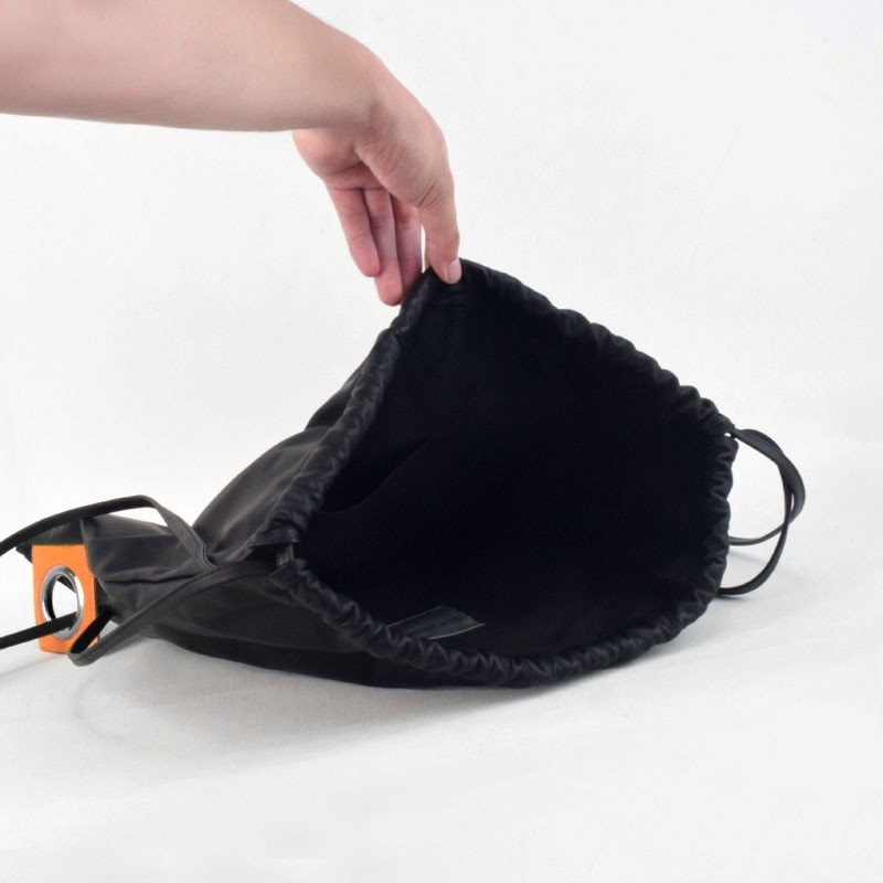 MADA [kawa-Re] Drawstring Backpack (1523BKOR)