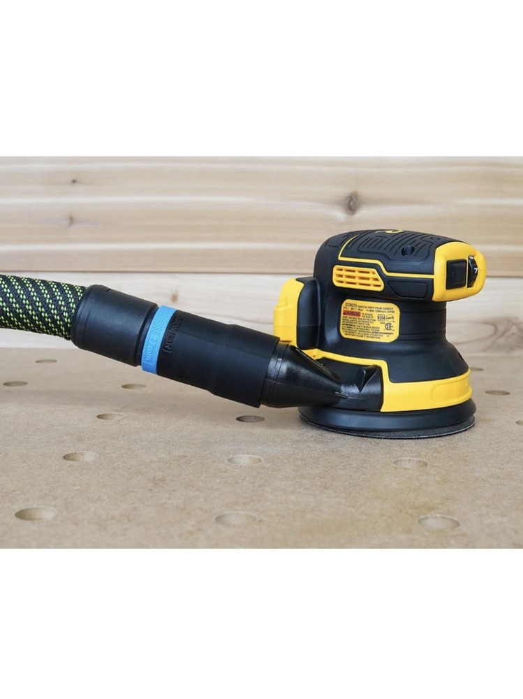 ToolCurve Hose Adapter compatible with Dewalt Sander for Festool 27mm Hose