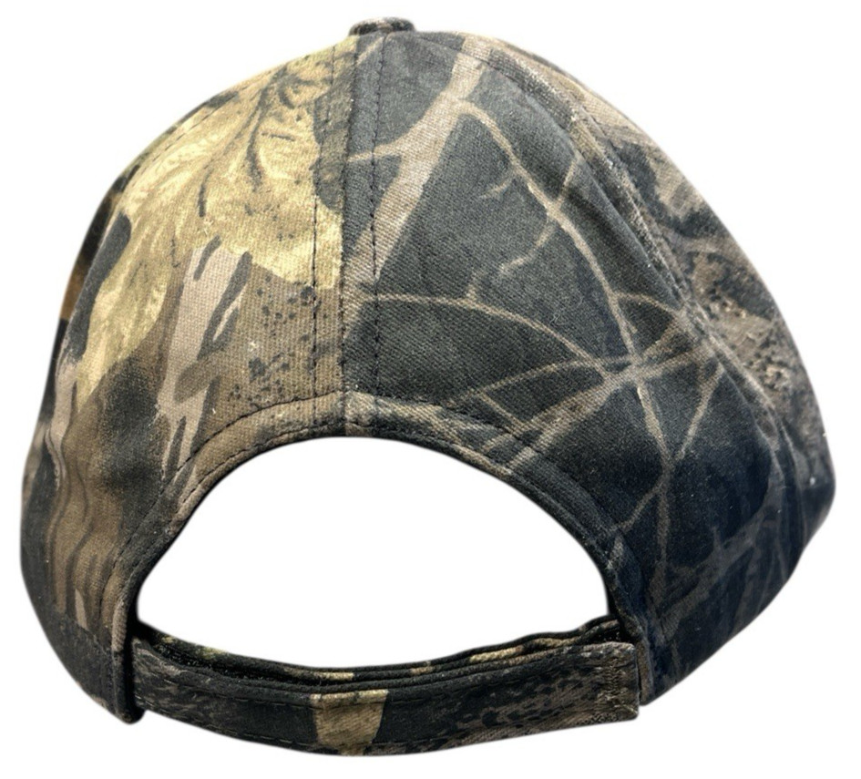 Scent Blocker Plus Hat Cap Camo Structured Strapback Odor Eliminating Hunting