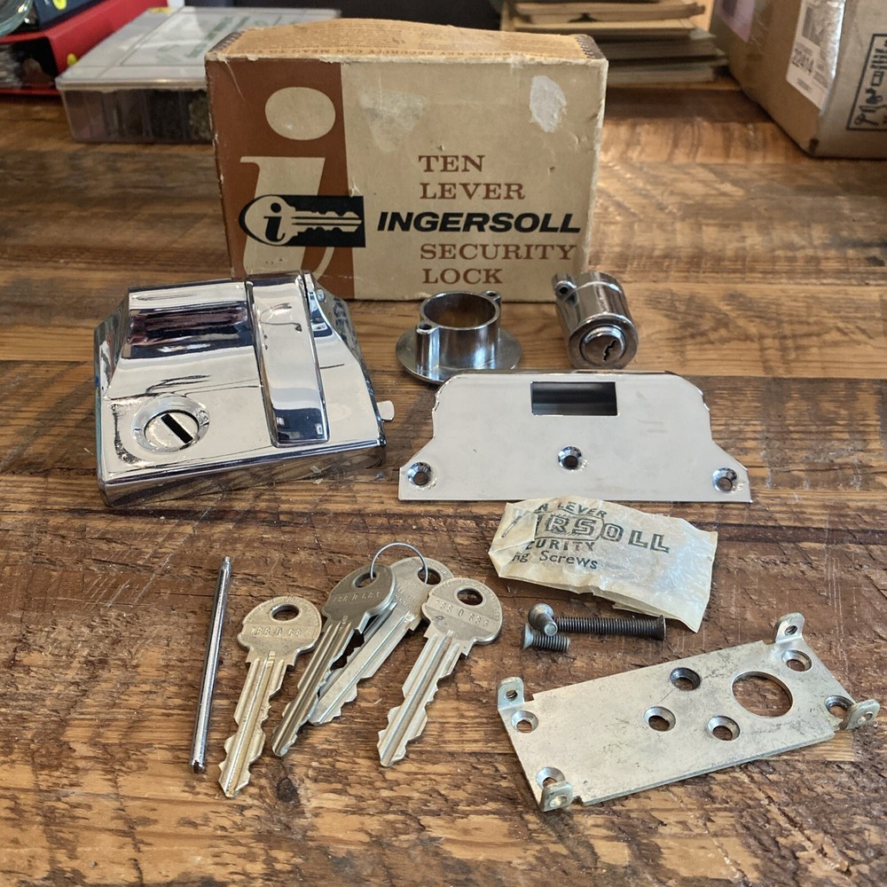 Ingersoll Rim Auto Deadlock Chrome