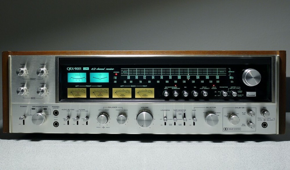 SANSUI QRX-9001Capacitor Replacement Kit Capacitors