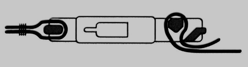 Reflective Buckle - Fits 1", 25mm Wide Webbing Strap - Durable Polyacetal!