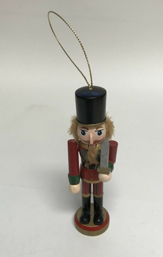 Christmas Ornament - Nutcracker -  4 1/2 Inch