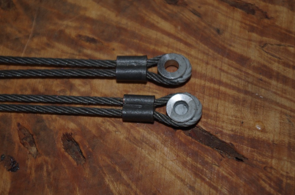 Oneida Archery Eagle Bow Power Cables Gray Coded Pair of 2 New