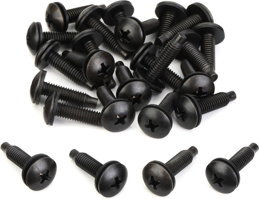 Middle Atlantic Products HPS Rack Screws, 25-pk (2-pack) Bundle
