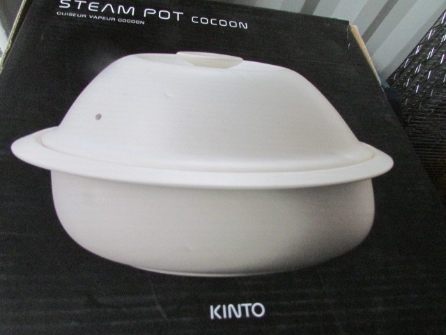 New KINTO Ceramic Steam Pot