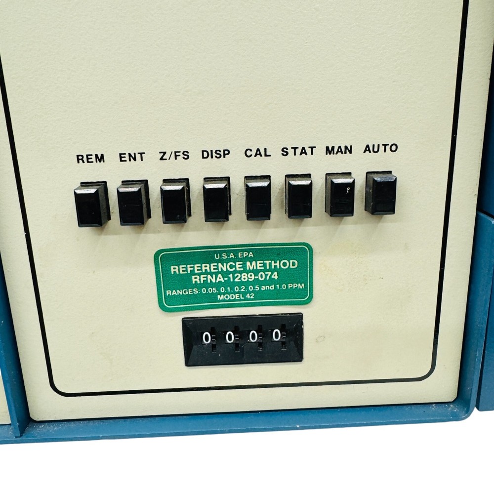 Thermo Environmental Instruments Model 42 Chemiluminescence NO NO2 NOx Analyzer